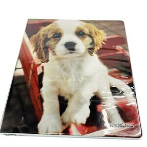 Class Act 3 Ring 1 Inch Binder Keith Kimberlin Cavalier King Charles Puppies